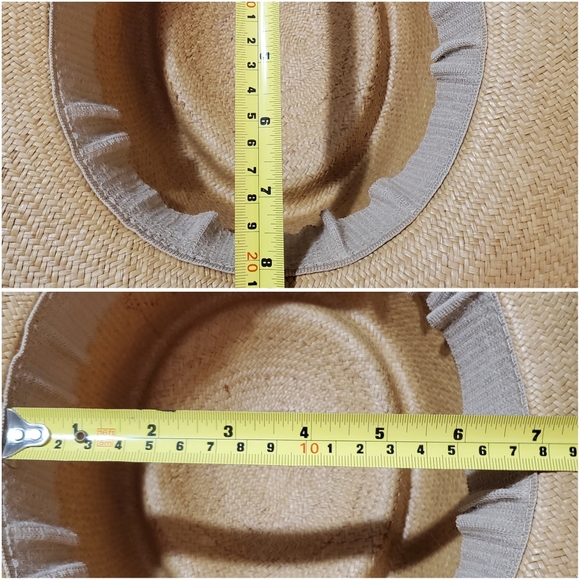 Peter Grimm Panama Women's Straw Beach Hat - Picture 16 of 16